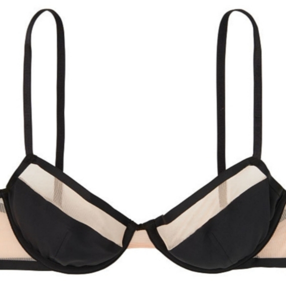 Victoria's Secret Other - Victoria's Secret Mesh Unlined Demi Bra 36DDD